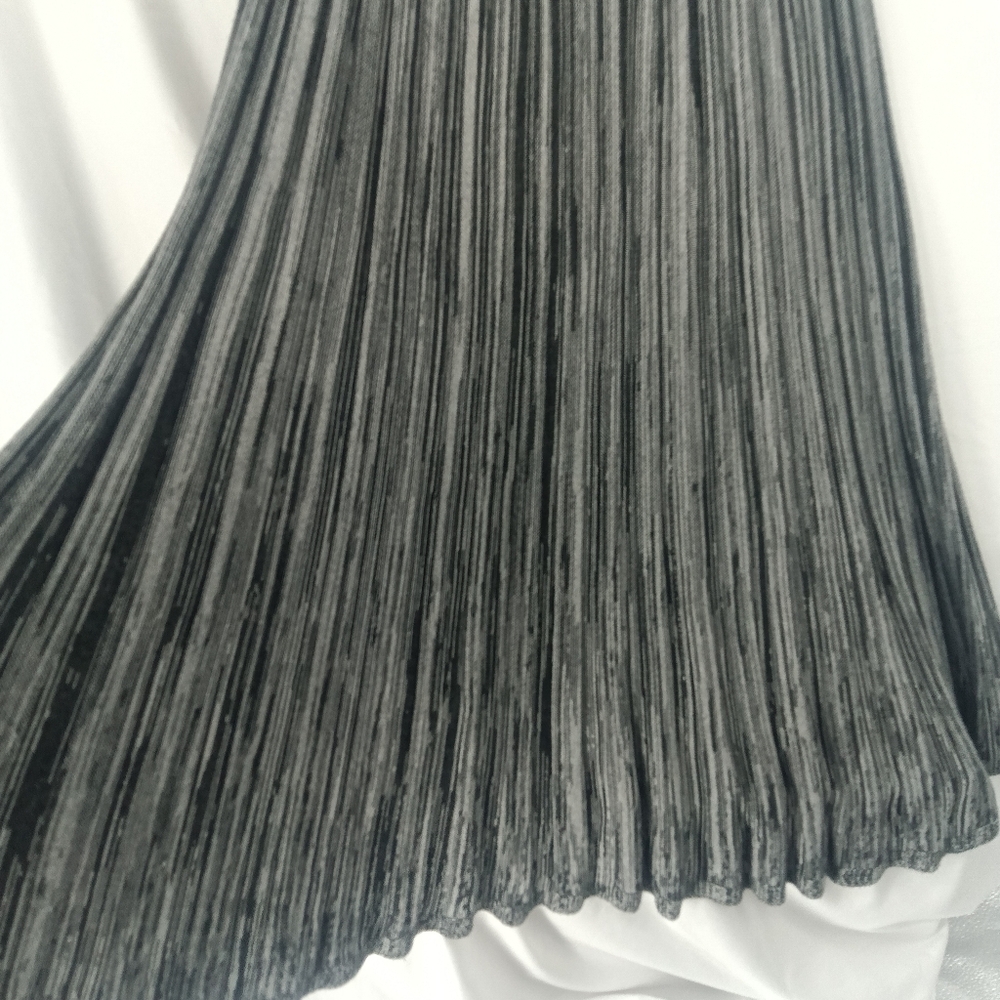 Free People Silvia Sweater Convertible Maxi Skirt Pleated Midi Dress Gray XS/TP - Picture 15 of 16